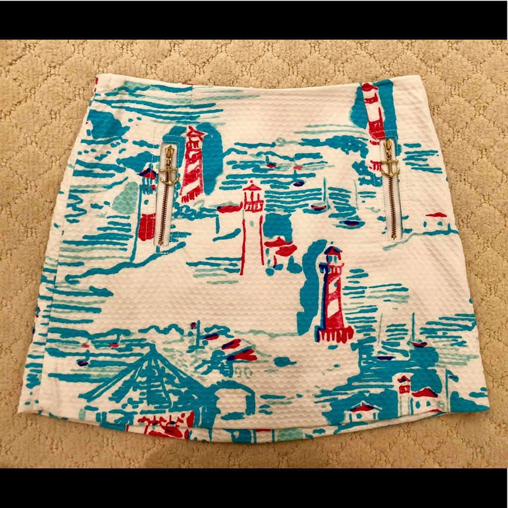 Lilly Pulitzer Lighthouse Skirt